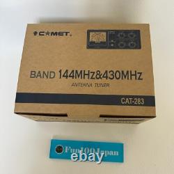 Comet CAT-283 Antenna tuner 144 /430MHz 430MHz/440MH Antenna coupler