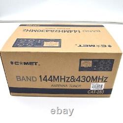 Comet CAT-283 Antenna tuner 144 /430MHz 430MHz/440MH Antenna coupler Brand NEW