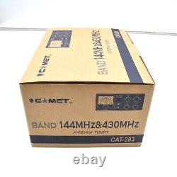 Comet CAT-283 Antenna tuner 144 /430MHz 430MHz/440MH Antenna coupler Brand NEW