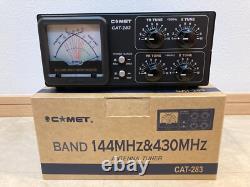 Comet CAT-283 Antenna tuner 144 /430MHz 430MHz/440MH Antenna coupler dual Japan