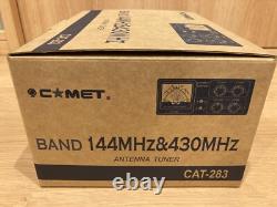 Comet CAT-283 Antenna tuner 144 /430MHz 430MHz/440MH Antenna coupler dual Japan