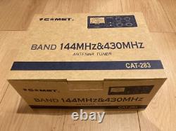 Comet CAT-283 Antenna tuner 144 /430MHz 430MHz/440MH Antenna coupler dual Japan