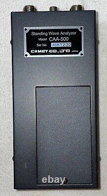 Comet Standing Wave Analyzer CAA-500 1.8-500MHz SWR Antenna Ham Radio