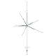 Comet UHV-10 antenna 3.5/7/10/14/18/21/24/28/50 MHz band 9 band fixed antenna