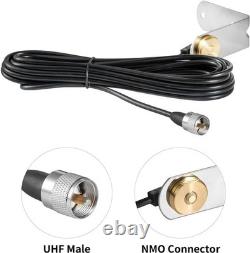 Compact NMO Mount Antenna for Vehicle Transceiver