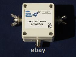 Cross Country Wireless Loop Antenna Amplifier + for making HF loop antennas