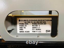 Cubic MA1316-2 0.5 to 280 MHz, 50 Ohm, 360° Coverage, Mobile DF Antenna, New