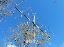 Cubical Quad Antenna for 2 meter 144/148 mhz. 4 ELEMENT