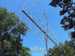 Cubical Quad Antenna for 2 meter 144/148 mhz. 9 ELEMENT