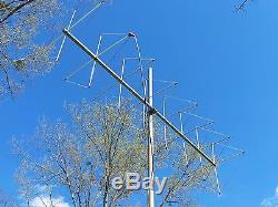 Cubical Quad Antenna for 2 meter 144/148 mhz. 9 ELEMENT