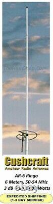 Cushcraft AR-6 6m Ringo Vertical Antenna, 50 54MHz, 3 dB Gain, 1000 Watts