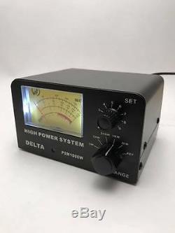 DELTA PSM1000W 1000 WATT SWR & POWER METER CB HAM RADIO ANTENNA METER 26-30 MHz