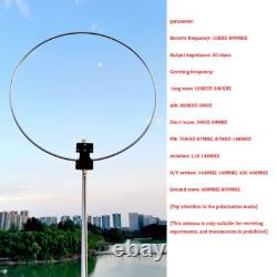 DESHIBO WV-600 Broadband Passive Loop Antenna 100KHz-300Khz SDR Shortwave Radio