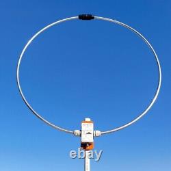 DESHIBO WV-601 0-999MHz Receiving Wideband Passive Loop Antenna Aluminum Ring