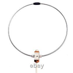 DESHIBO WV-601 Aluminum Ring 0-999MHz Receiving Wideband Passive Loop Antenna