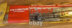 DIAMOND D-130J Super Discone Antenna 25-1300MHz Receive with UHF Connector