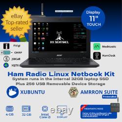 DXSentinel Ham Radio + Meshtastic Field Laptop Ready-to-use i3 4gb 32+256GB SSD
