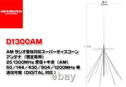 Dai ichi Radio Industry AM Radio Reception Compatible Super Disk Cone Antenna