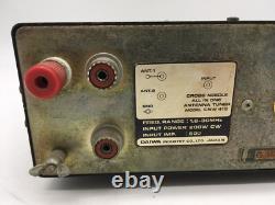 Daiwa CNW-419 200W WARC 1.8-30MHz Ham Radio Antenna Tuner complete Tested Japan