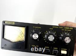 Daiwa CNW-419 Cross Needle Manual Antenna Tuner HF SWR Power Meter Japan