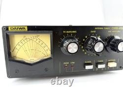 Daiwa CNW-419 Cross Needle Manual Antenna Tuner HF SWR Power Meter Japan
