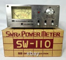 Daiwa SW-110 SWR Power Meter For HAM Radio