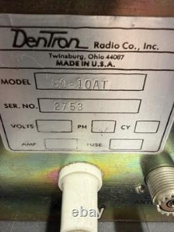Dentron 80-10 at HF Long Wire Antenna Tuner