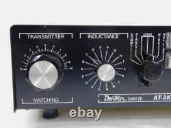 Dentron AT-3K Vintage Ham Radio Antenna Tuner (no meter movement, as-is)