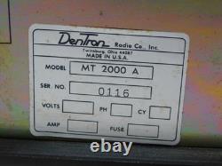 Dentron MT-2000A Vintage Ham Radio Antenna Tuner (quality, works well)