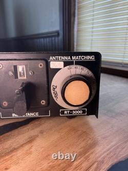 Dentron RT-3000 HF Antenna Tuner 3KW Roller Inductor Ham Radio Vintage