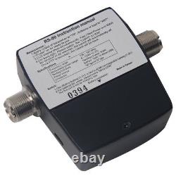 Digital SWR Power Meter RS50 UV 125-525Mhz LCD SO239 Radio Antenna HAM Tester