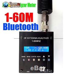 Digital Shortwave Antenna Analyzer MR300 Bluetooth Meter Tester 1-60M Ham Radio