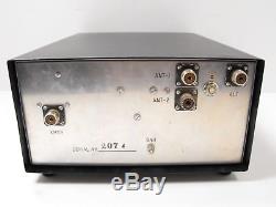 Drake MN-2000 3.5-29.7 MHz Manual Ham Radio Antenna Tuner / SWR Bridge SN 207