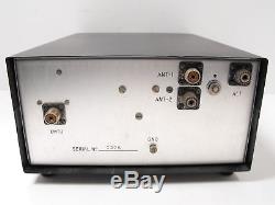 Drake MN-2000 3.5-29.7 MHz Manual Ham Radio Antenna Tuner with Orig Manual SN 2576