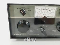 Drake MN-2000 Ham Radio Matching Network Antenna Tuner (works great) SN 5672