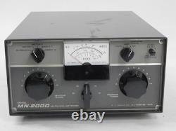 Drake MN-2000 Vintage Ham Radio Antenna Tuner (SN 1878, needs new meter)