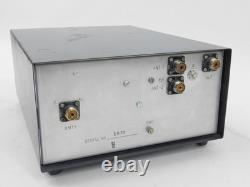 Drake MN-2000 Vintage Ham Radio Antenna Tuner (SN 1878, needs new meter)