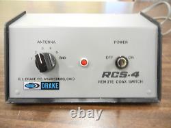 Drake RCS-4 2000W Ham Radio Antenna Remote Motor-Driven Coax Switch RCS4