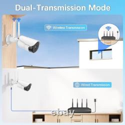 Dual Antenna Enhanced & 2-Way Audio? Outdoor Wireless Security Camera System