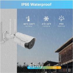 Dual Antenna Enhanced & 2-Way Audio? Outdoor Wireless Security Camera System