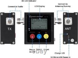 Dual N-Type Adapters Included SW-102 Digital SWR Meter for Enhanced Performance