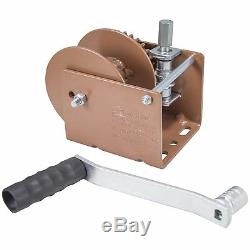 Dutton-Lainson Company WG1500HD 1500 lbs Worm Gear Winch with Hex Drive