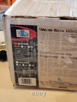 Dutton-Lainson Company WG1500SR 1500 lbs Worm Gear Winch with Split Reel