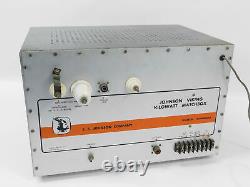 EF Johnson Viking KW Match Box 250-30 Ham Radio Antenna Matching Network (nice)