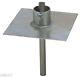 EZ32A Heavy Duty Ground Mount for Telescopic / Push Up Masts Mast Plate