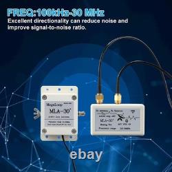 Easy Installation MLA-30+ Loop Antenna, 10m Feeder