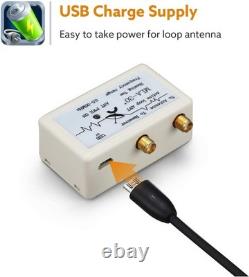 Easy Installation MLA-30+ Loop Antenna, 10m Feeder