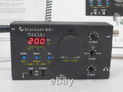 Elecraft KX1 Vintage Portable QRP Ham Radio Transceiver with KXAT1 Tuner (nice)