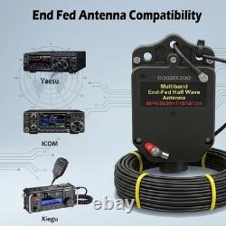End Fed Half Wave Antenna 8 Band for Ham Radio 10m 12m 15m 20m 40m POTA SOTA