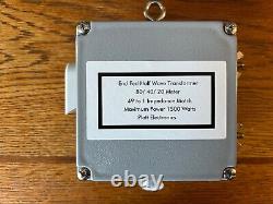 End Fed Half Wave EFHW 49-1 Transformer 80/40/20 M HIGH POWER Triple Core